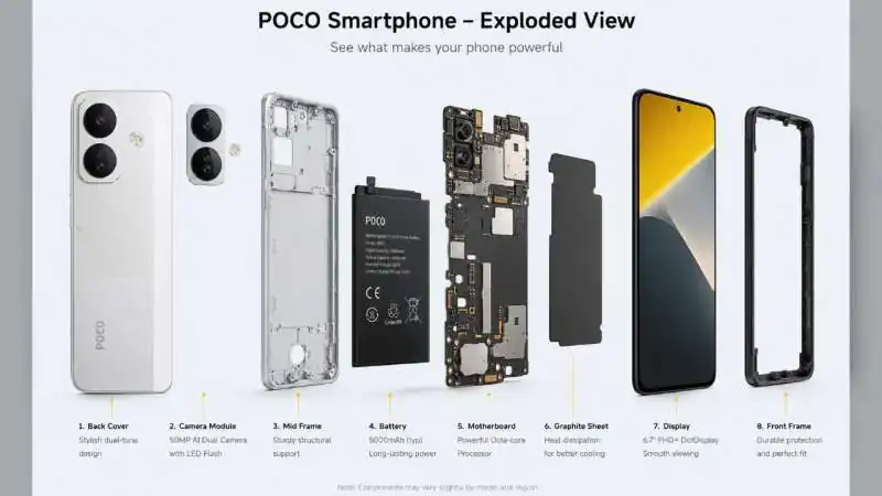 Poco X8 5G ग्लोबल लॉन्च, 8340mAh बैटरी और 1.5K AMOLED डिस्प्ले के साथ